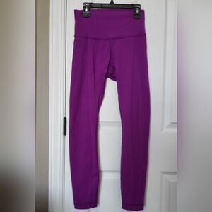 Lululemon Athletica Purple Leggings for Active Comfort